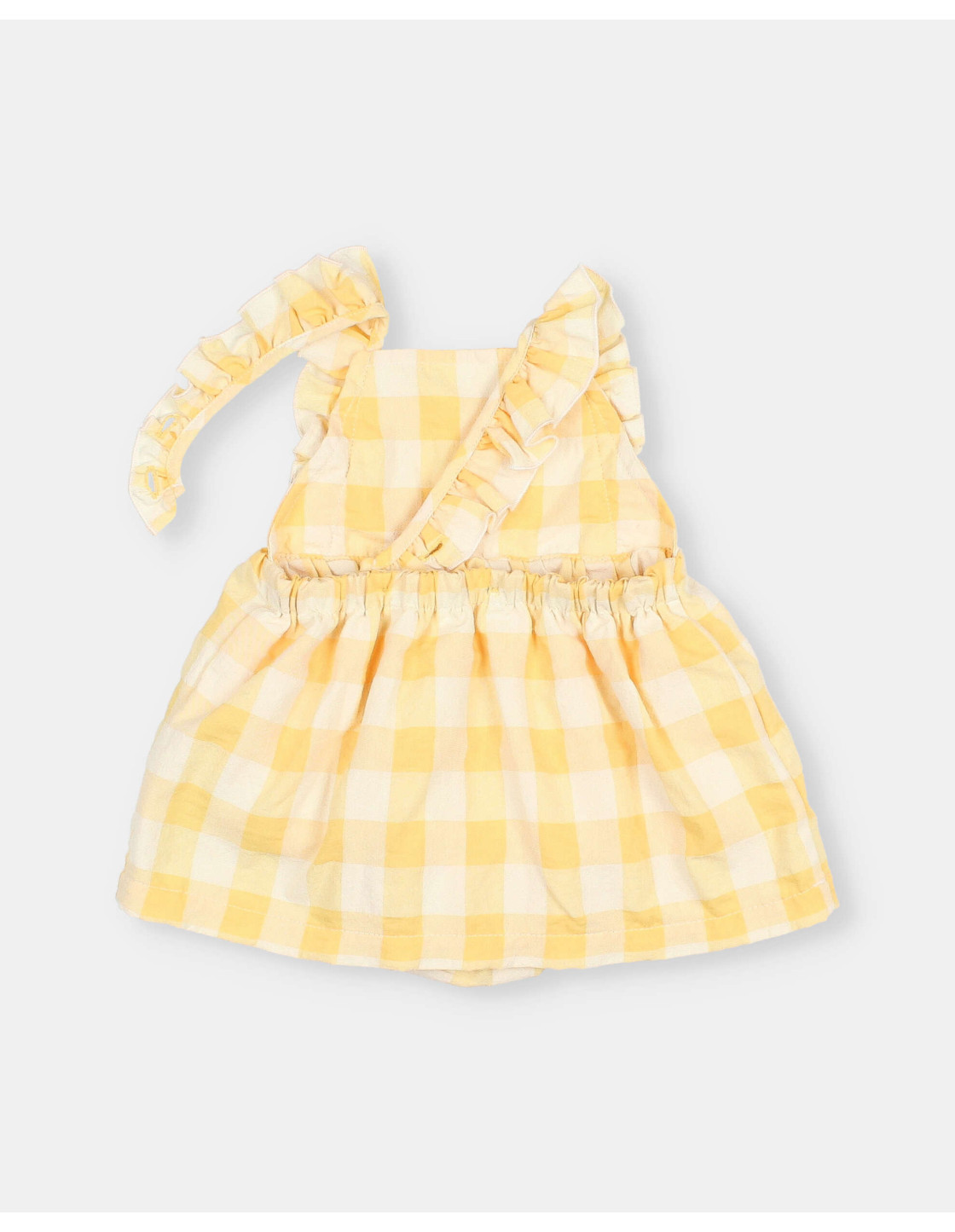 BB GINGHAM DRESS