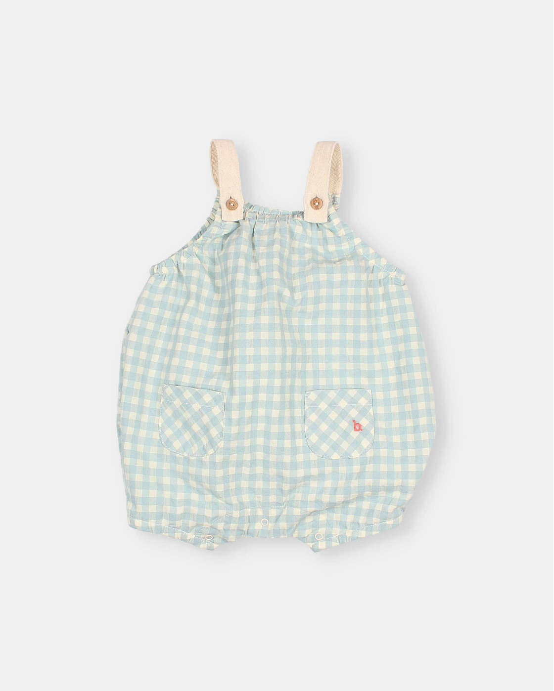 BB GINGHAM ROMPER