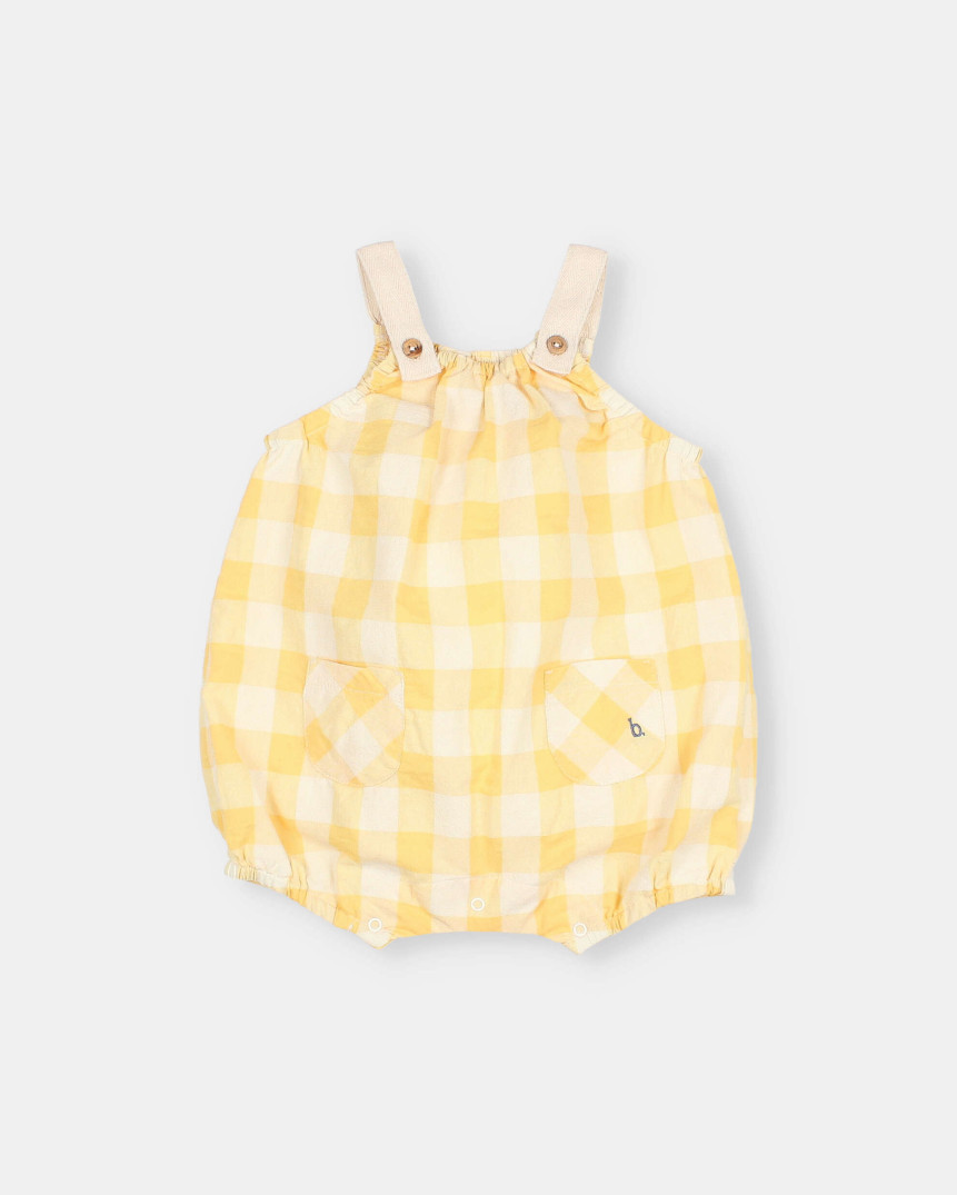 BB GINGHAM ROMPER