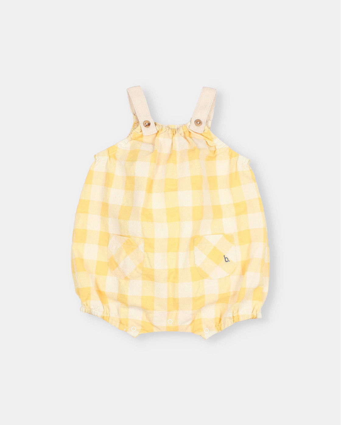 BB GINGHAM ROMPER