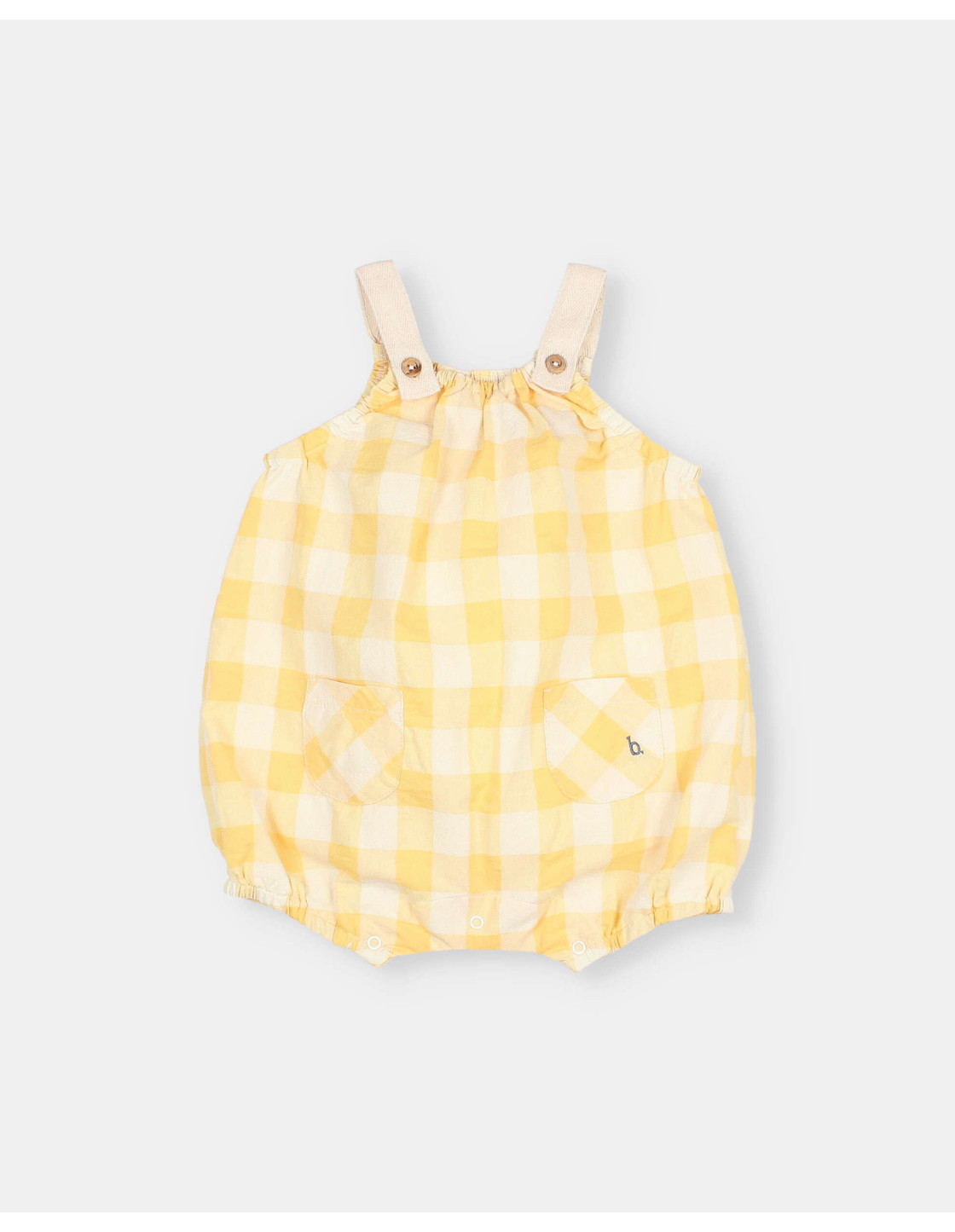 BB GINGHAM ROMPER