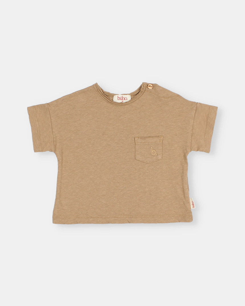 BB POCKET LINEN T-SHIRT