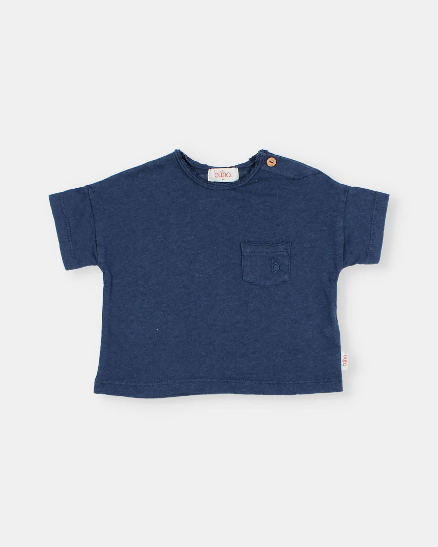 BB POCKET LINEN T-SHIRT
