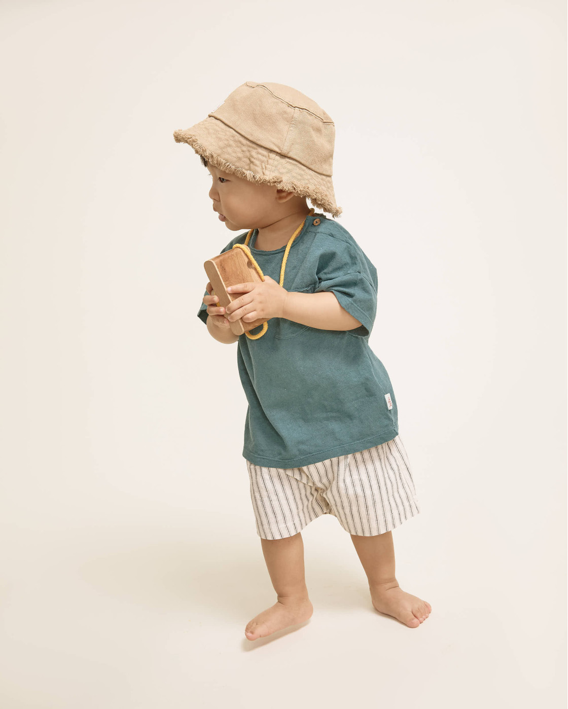 BB POCKET LINEN T-SHIRT