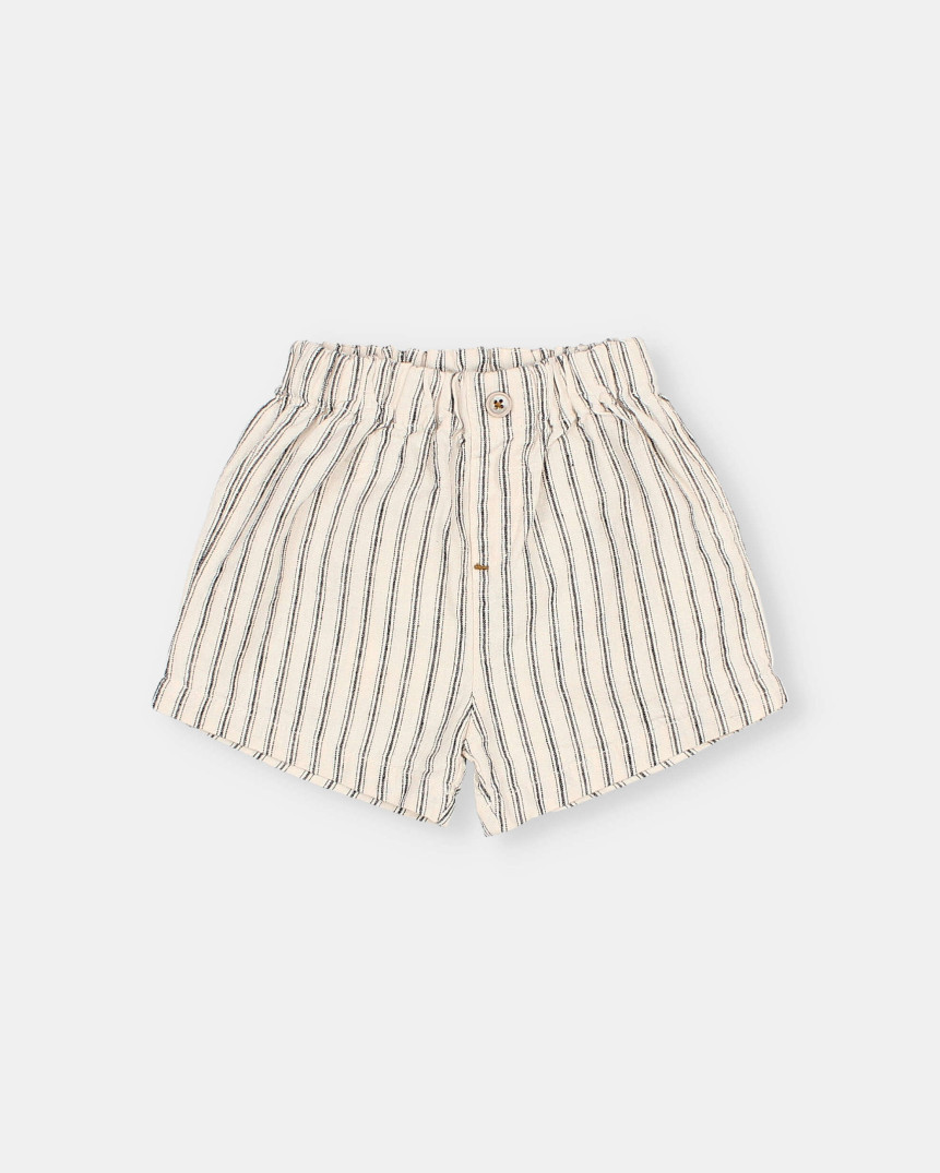 BB LINEN STRIPES SHORTS