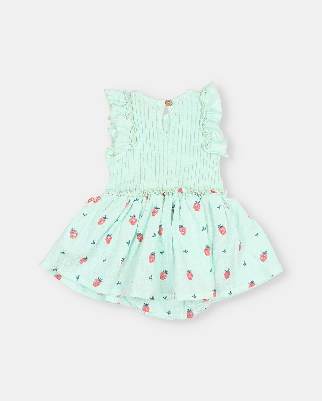 BB VESTIDO COMBINADO STRAWBERRY