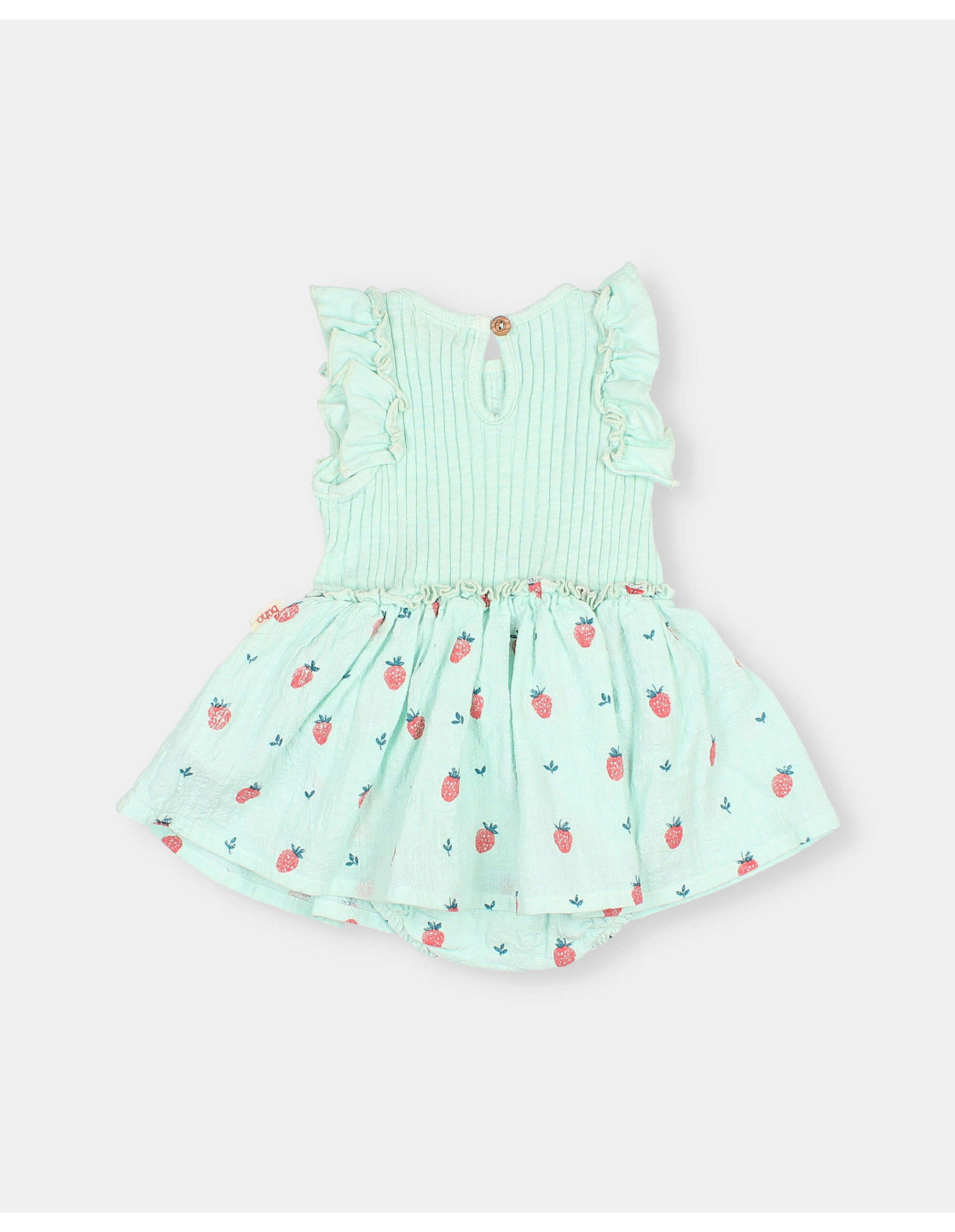 BB STRAWBERRY COMBI DRESS