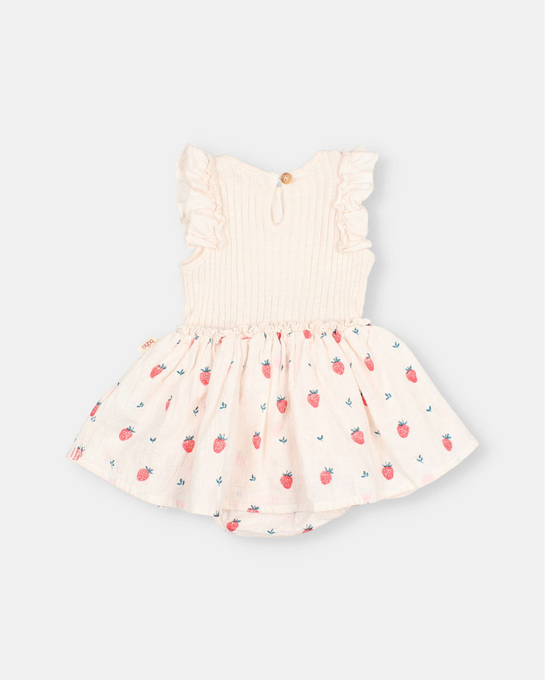 BB STRAWBERRY COMBI DRESS