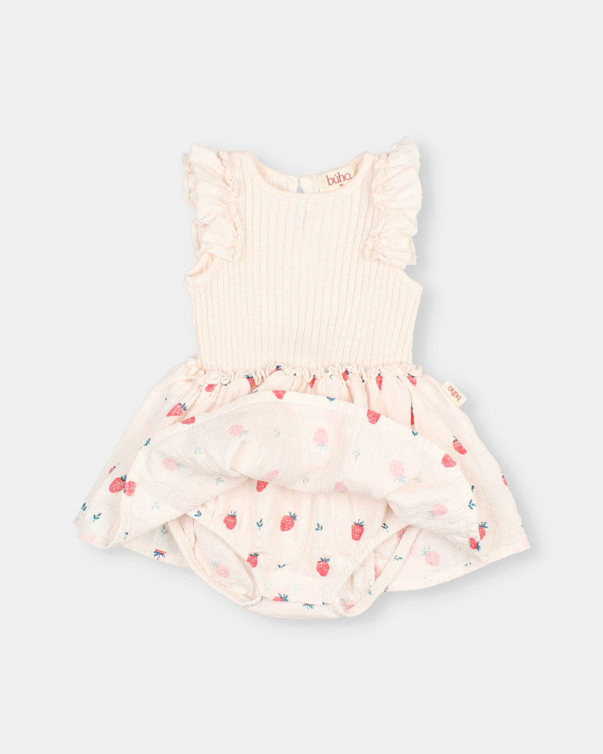 BB VESTIDO COMBINADO STRAWBERRY 2