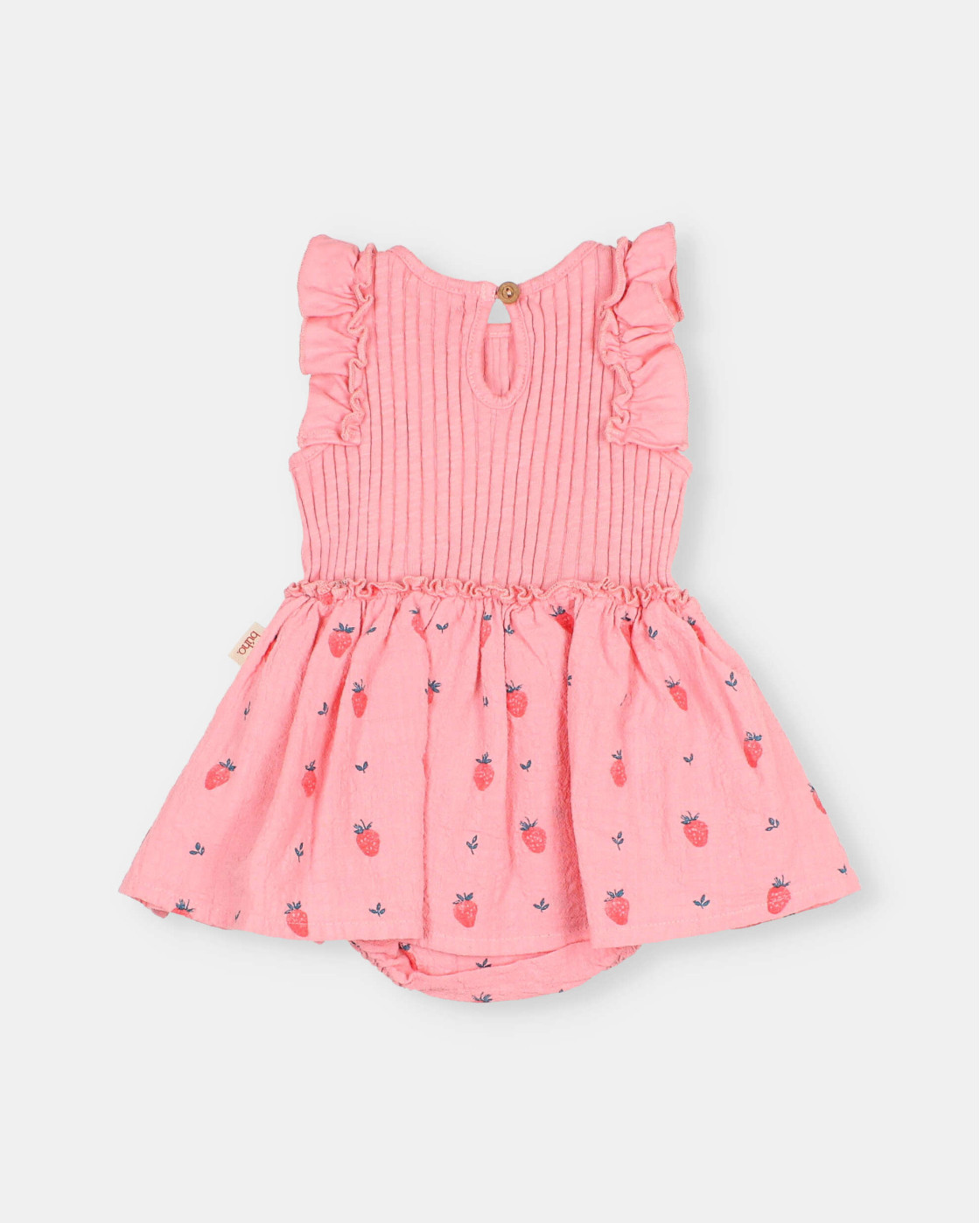 BB STRAWBERRY COMBI DRESS