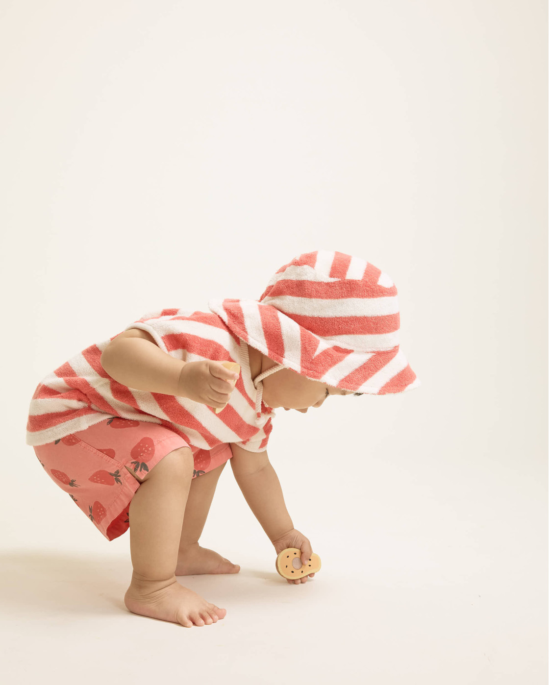 BB GORRO DE RIZO CON RAYAS