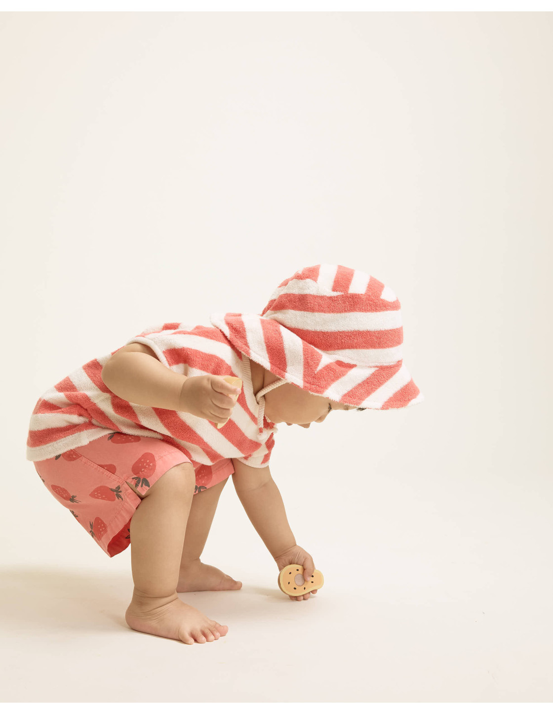 BB GORRO DE RIZO CON RAYAS