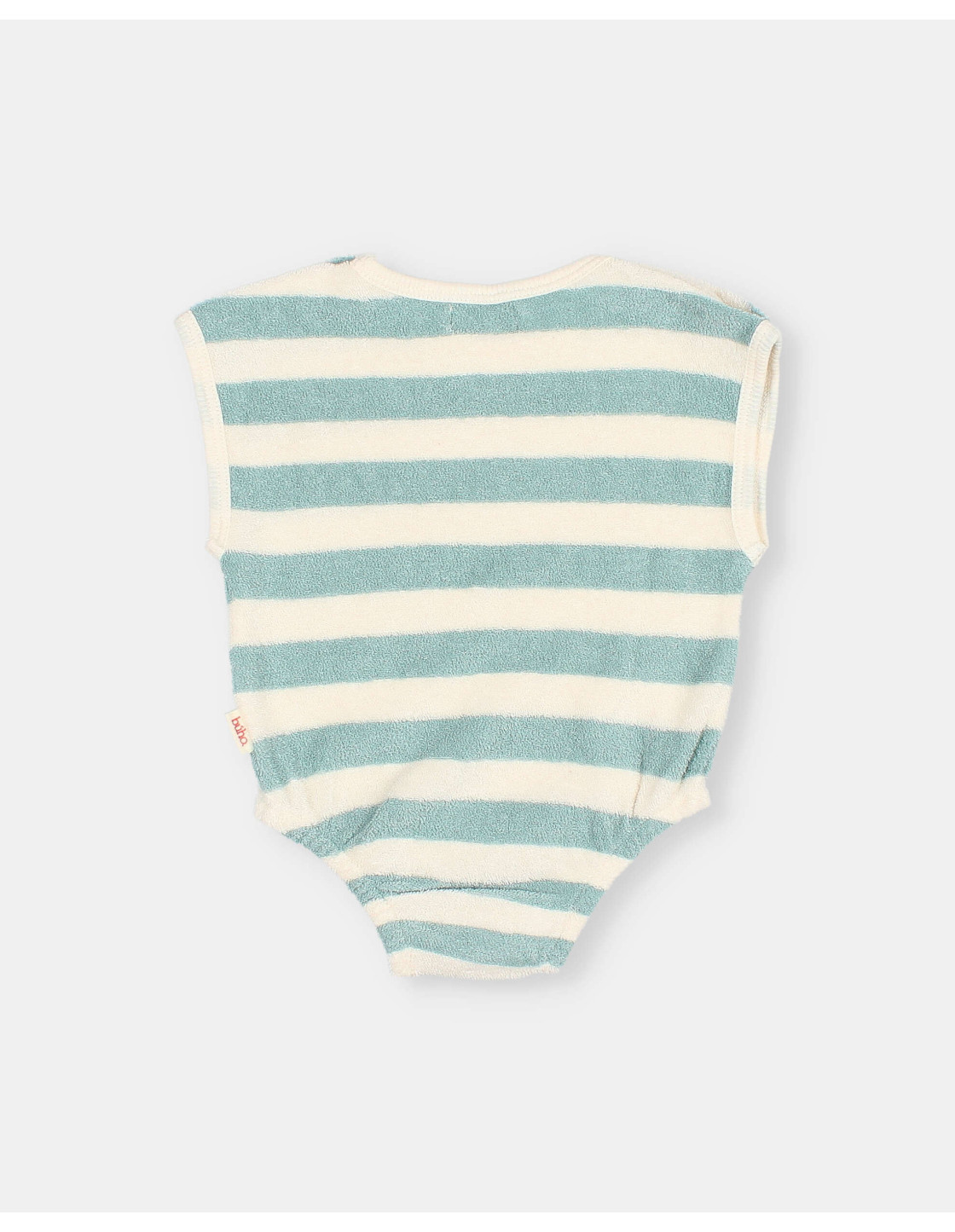 BB TERRY STRIPES ROMPER