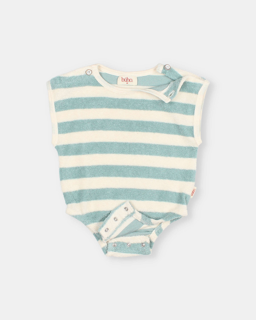 BB TERRY STRIPES ROMPER 2