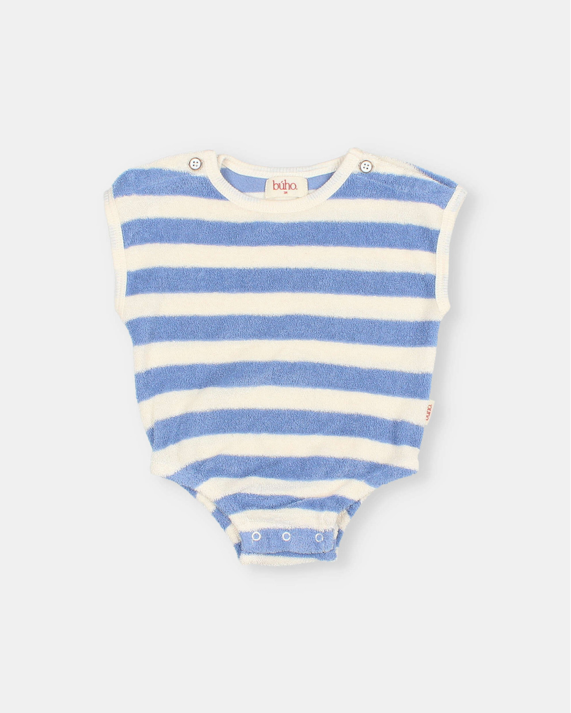 BB TERRY STRIPES ROMPER
