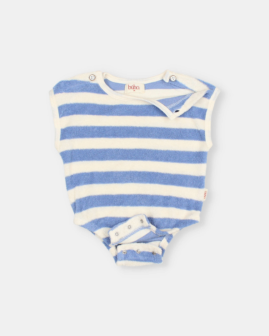BB TERRY STRIPES ROMPER 2