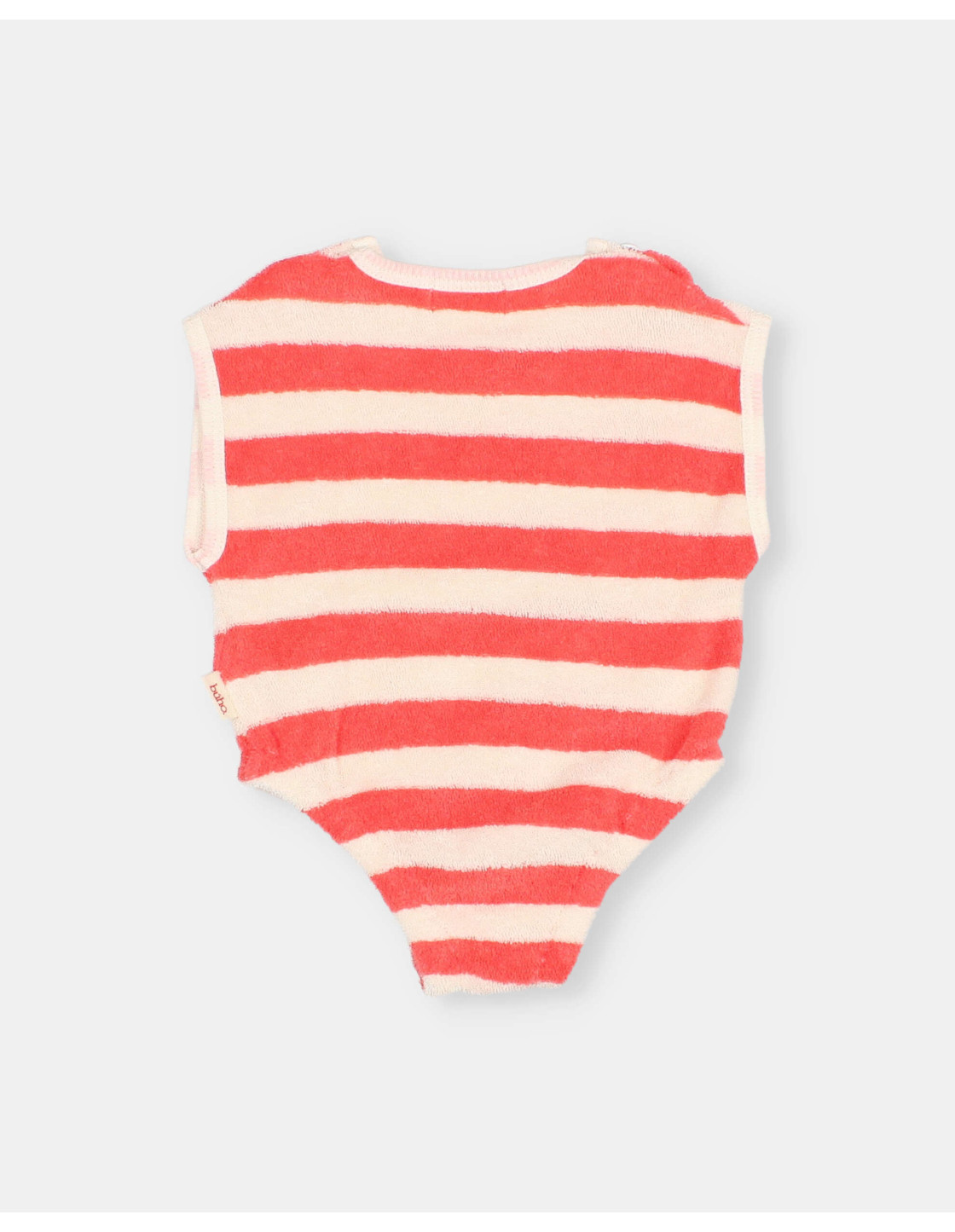 BB TERRY STRIPES ROMPER