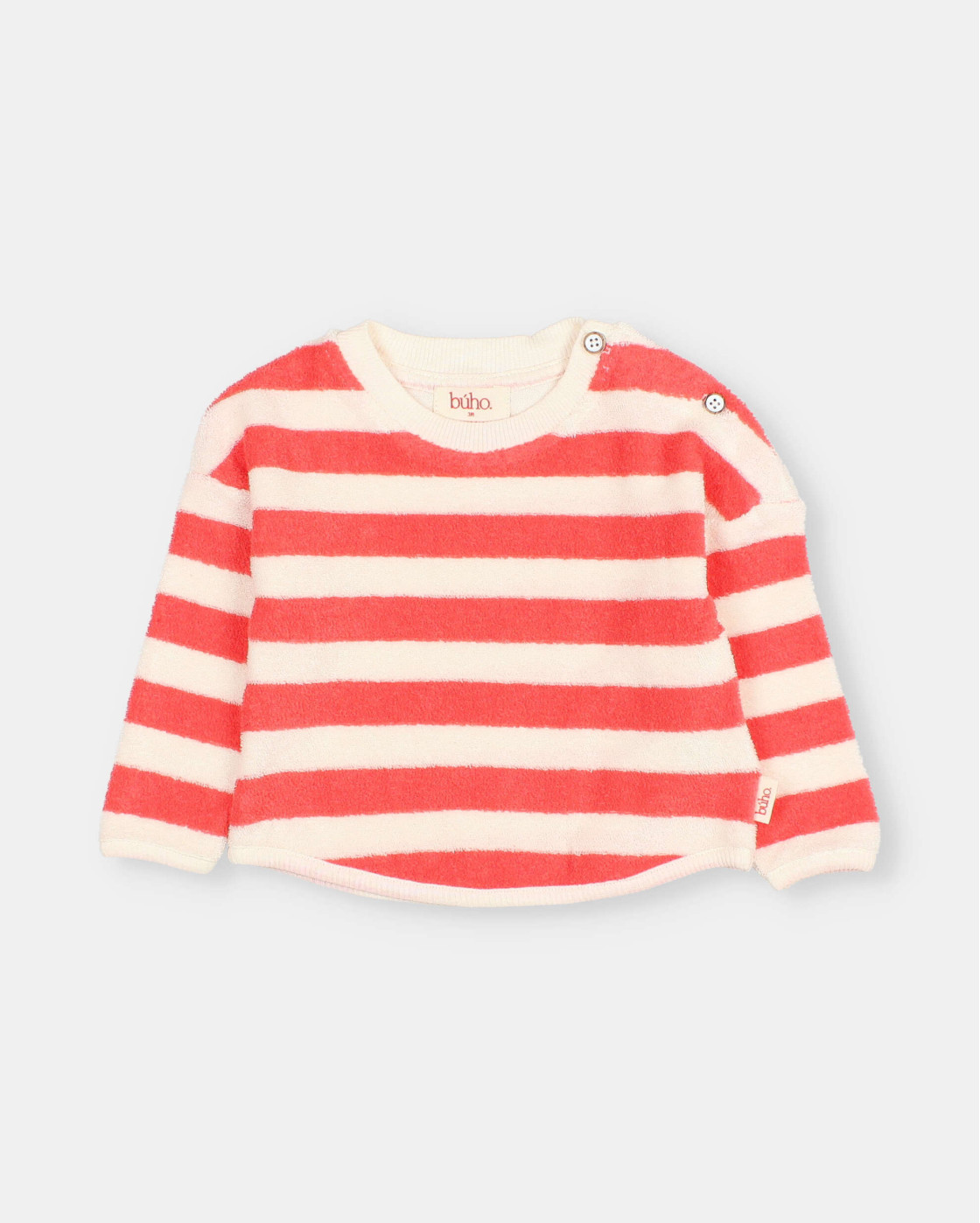BB TERRY STRIPES SWEATSHIRT
