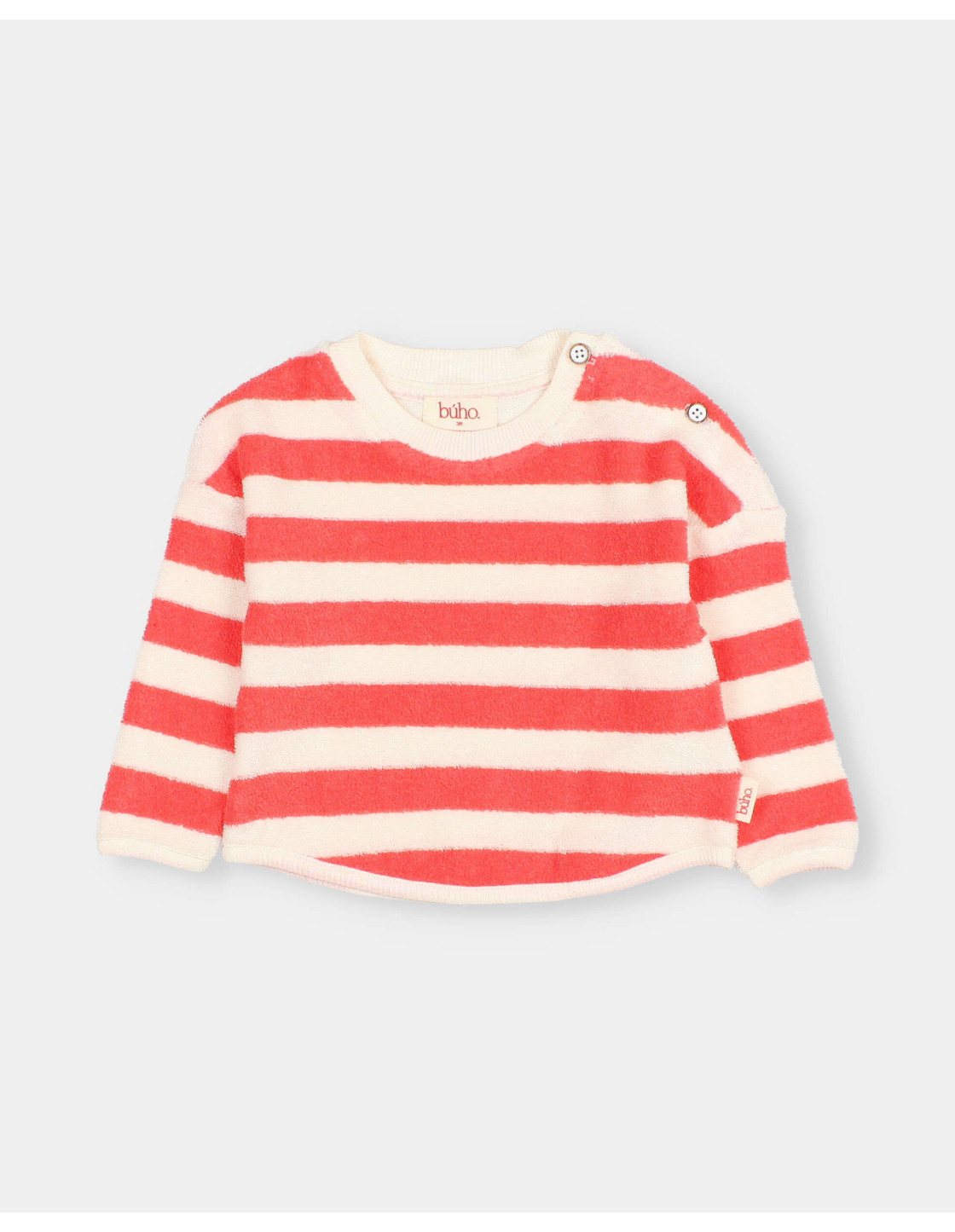 BB TERRY STRIPES SWEATSHIRT