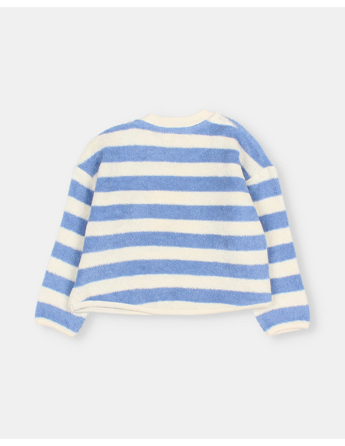 BB TERRY STRIPES SWEATSHIRT