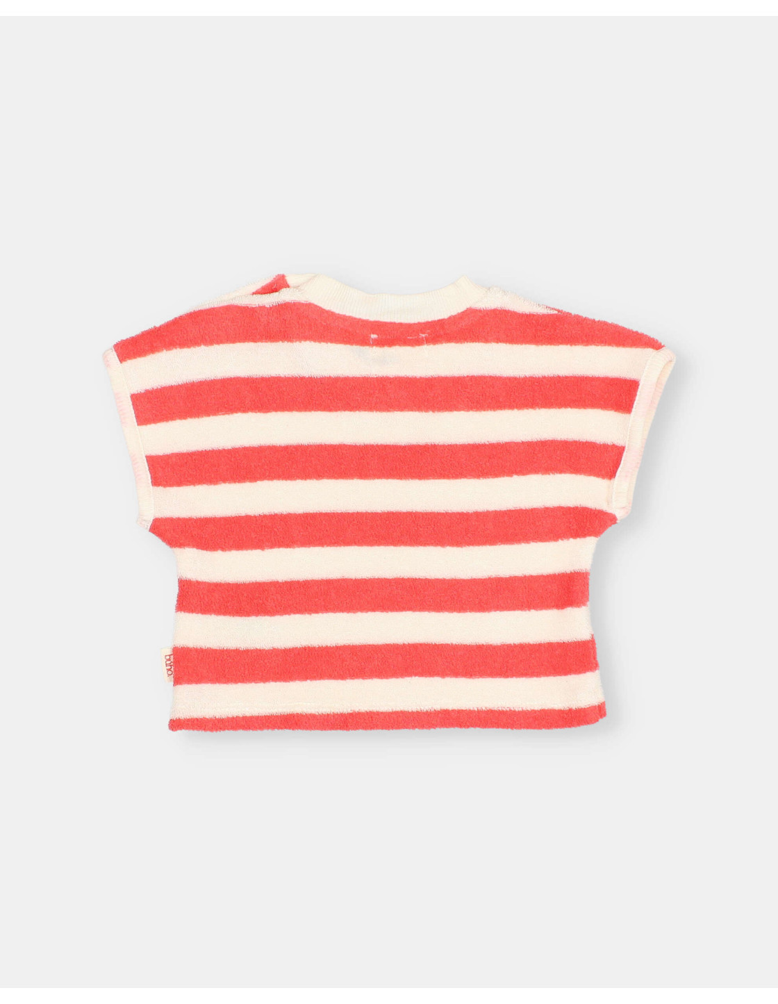 BB CAMISETA DE RIZO CON RAYAS