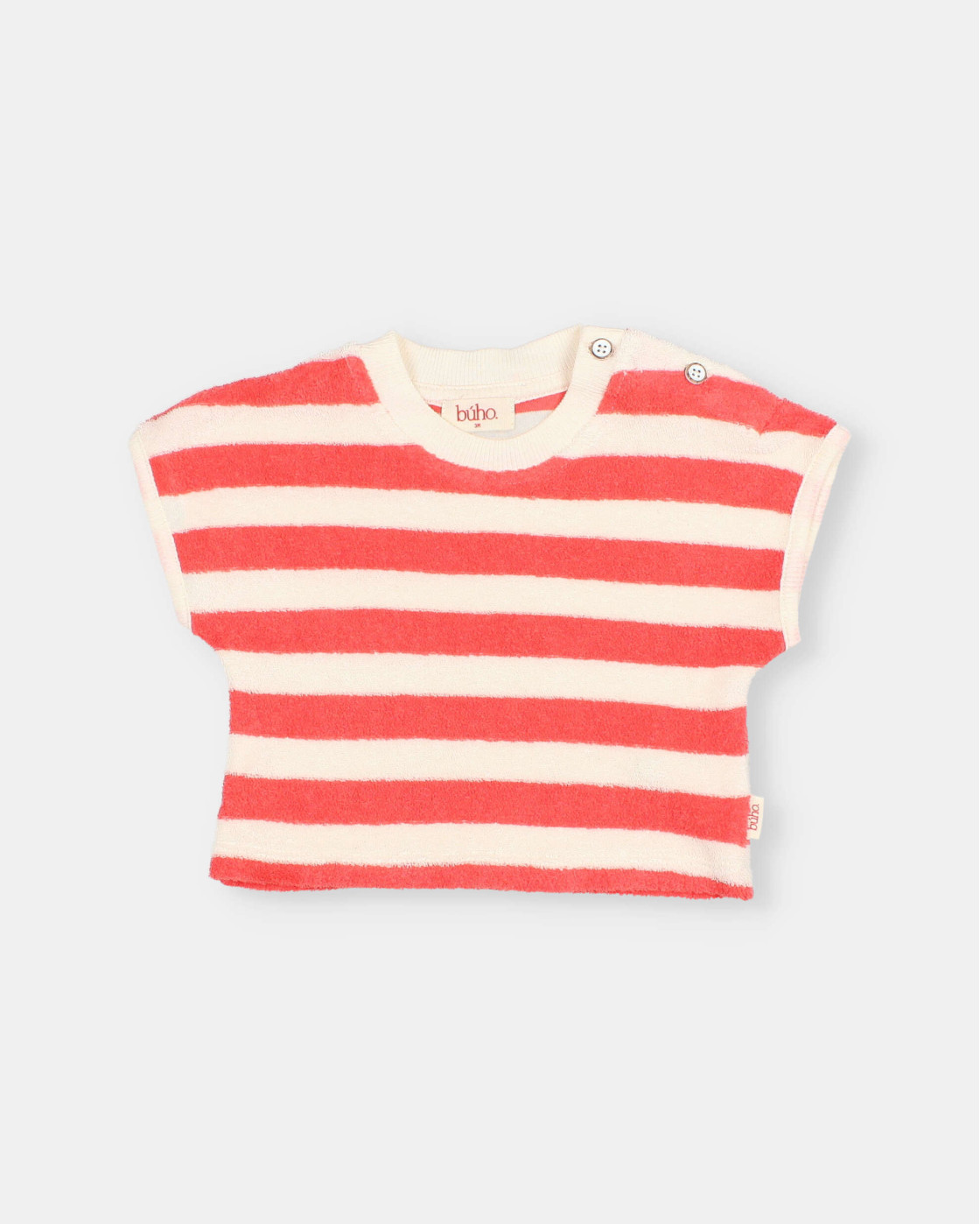 BB TERRY STRIPES T-SHIRT