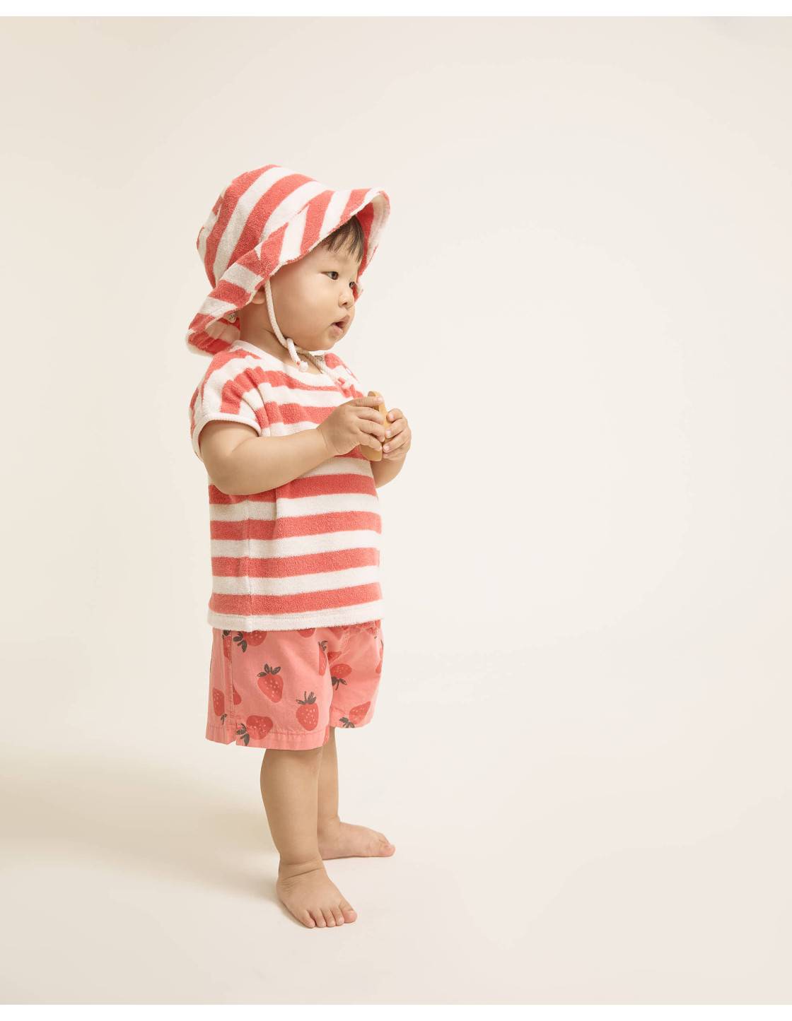 BB TERRY STRIPES T-SHIRT