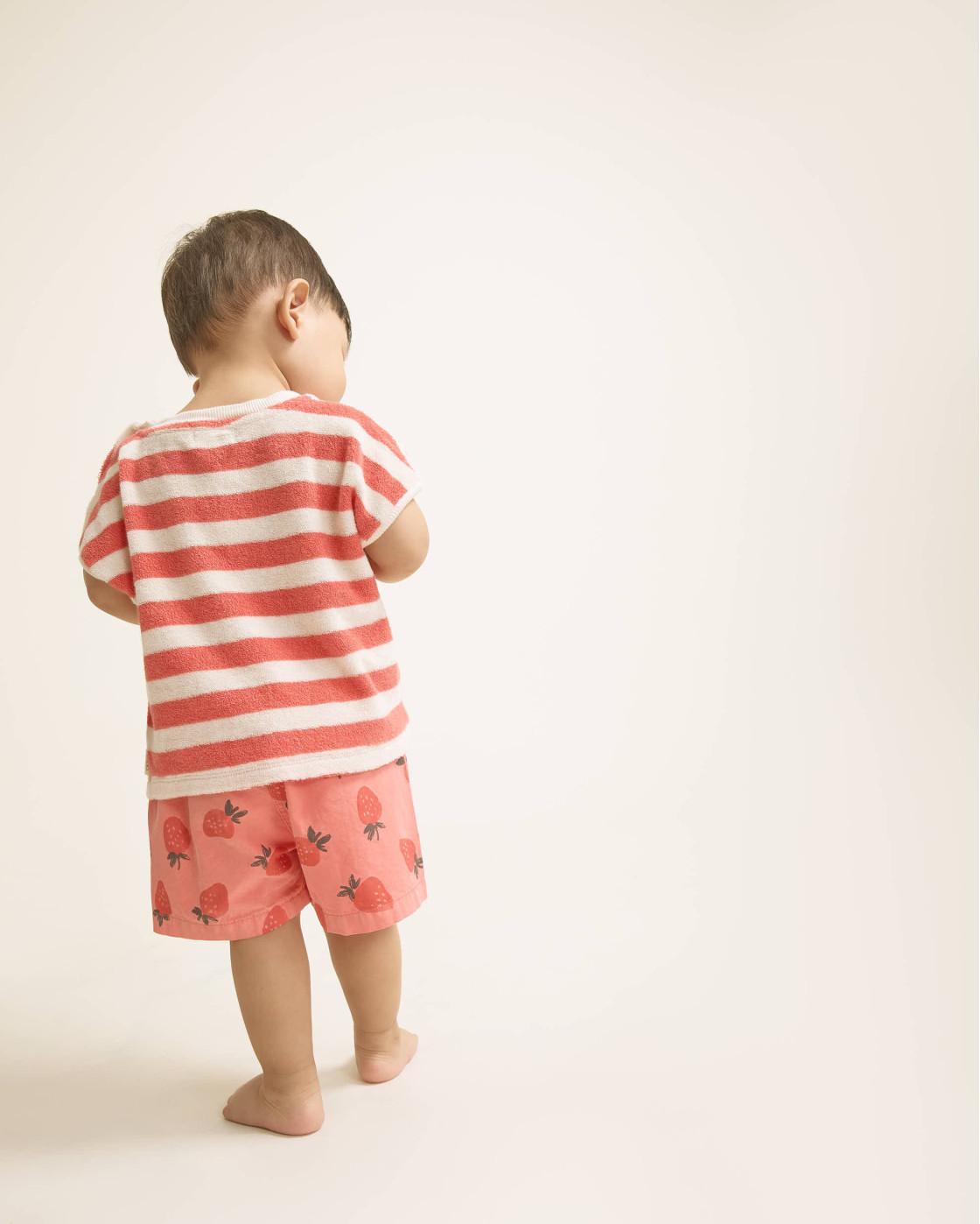 BB TERRY STRIPES T-SHIRT