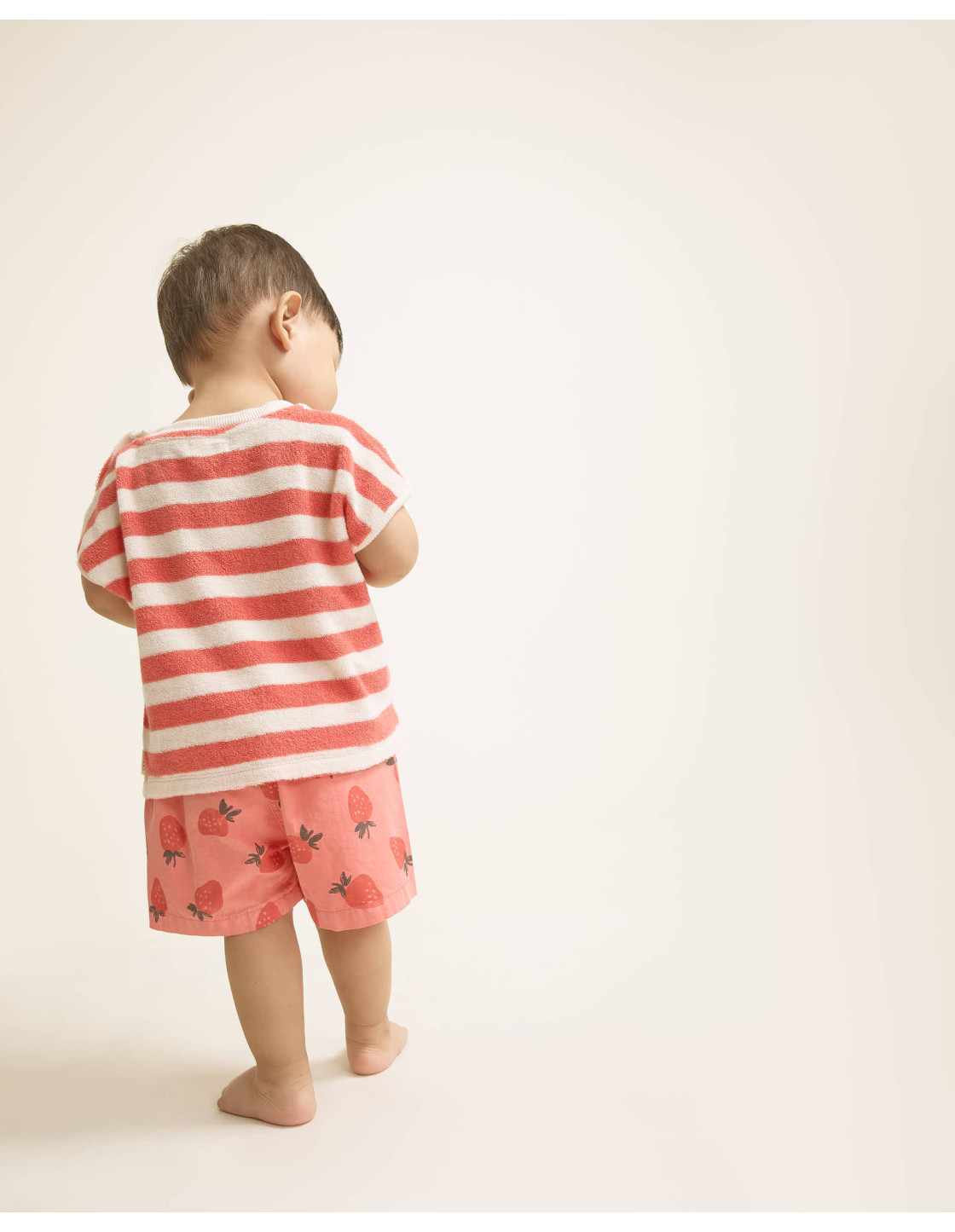 BB TERRY STRIPES T-SHIRT