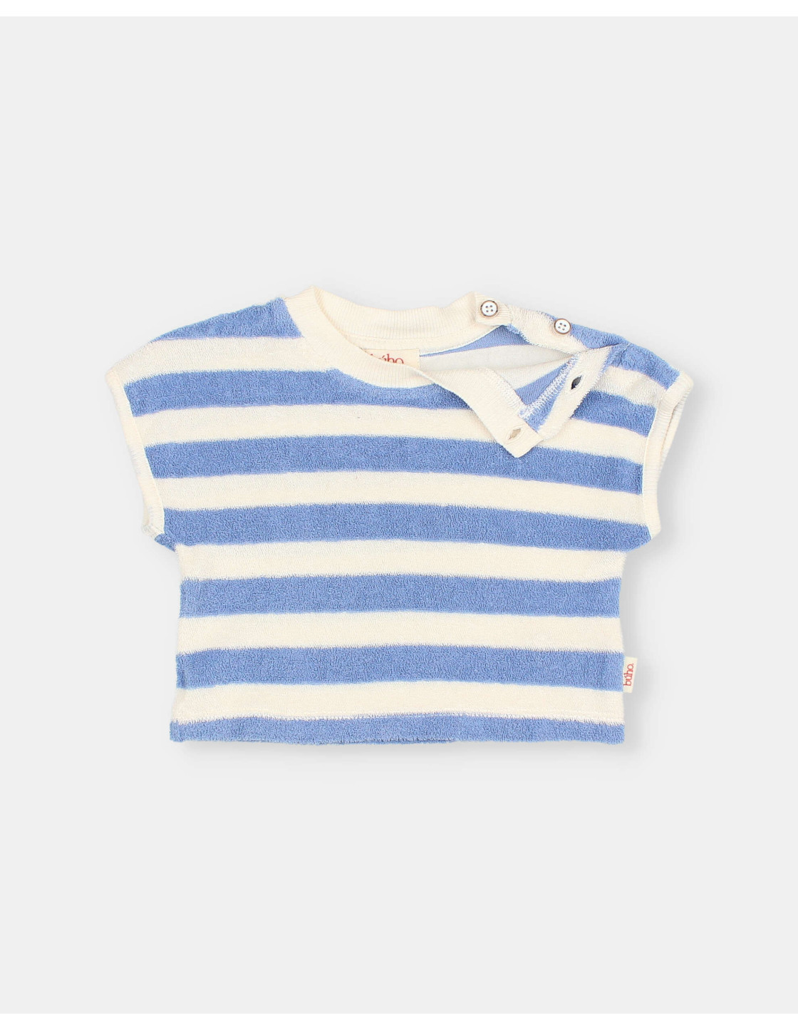 BB TERRY STRIPES T-SHIRT