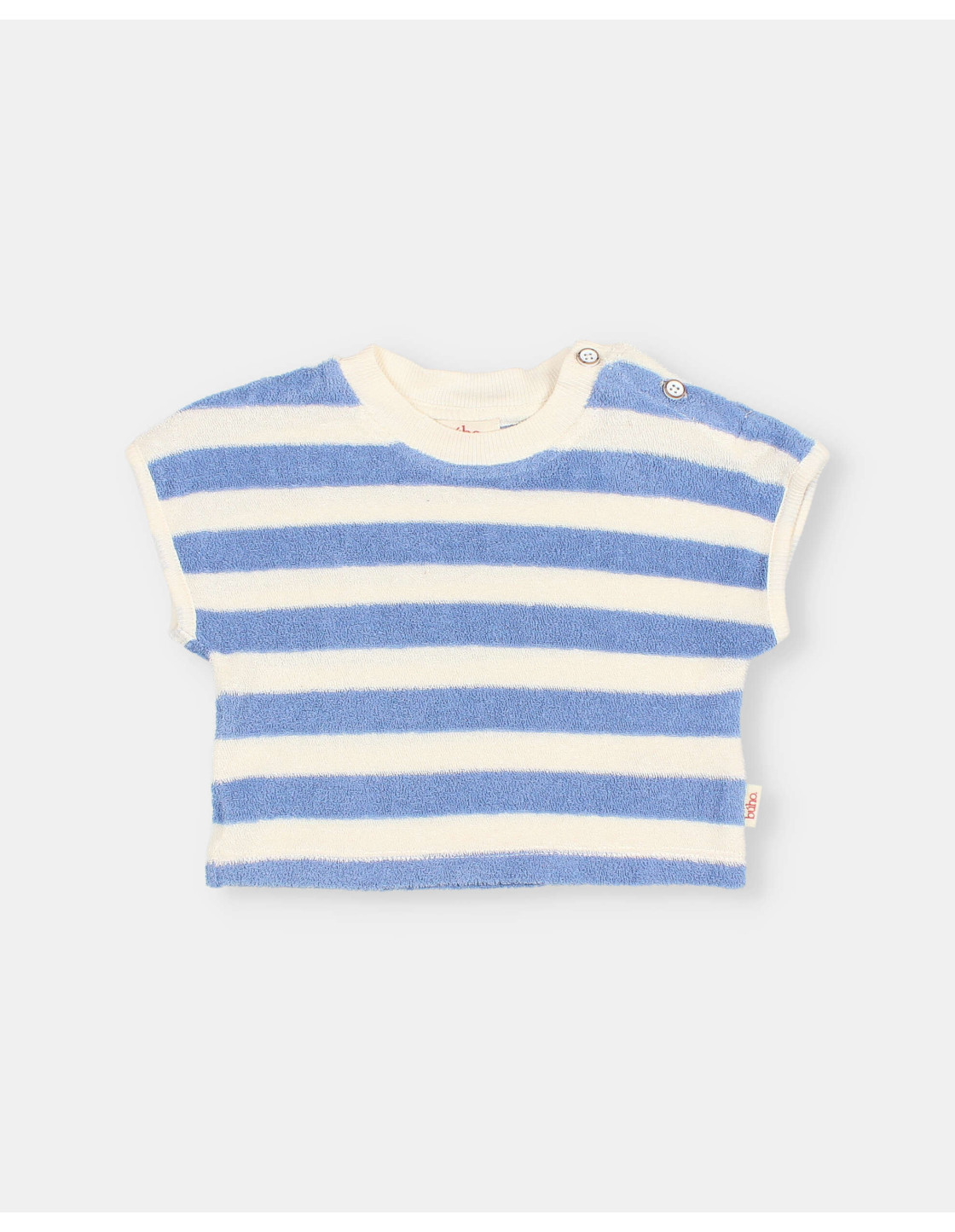 BB TERRY STRIPES T-SHIRT