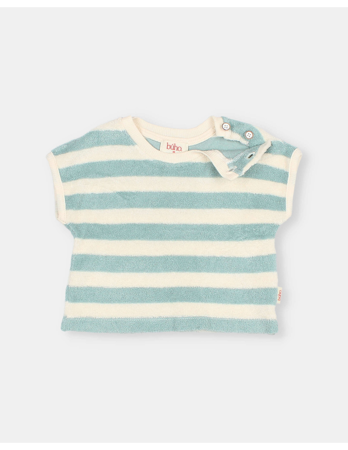 BB CAMISETA DE RIZO CON RAYAS