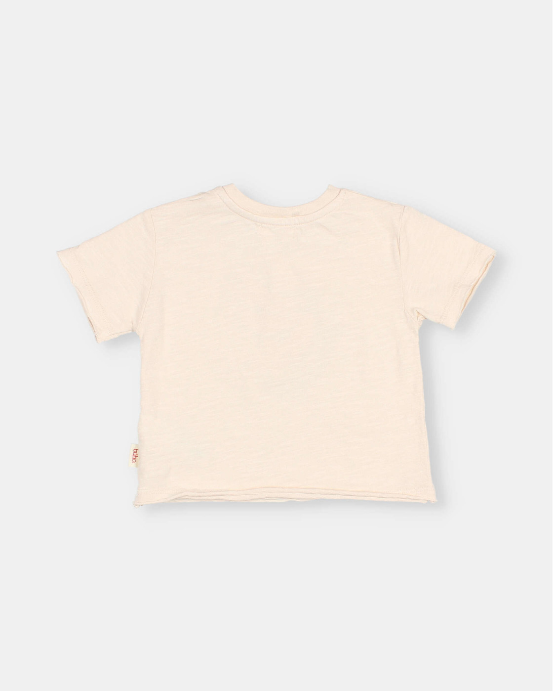 BB CAMISETA BANANA CON CUELLO ACANALADO