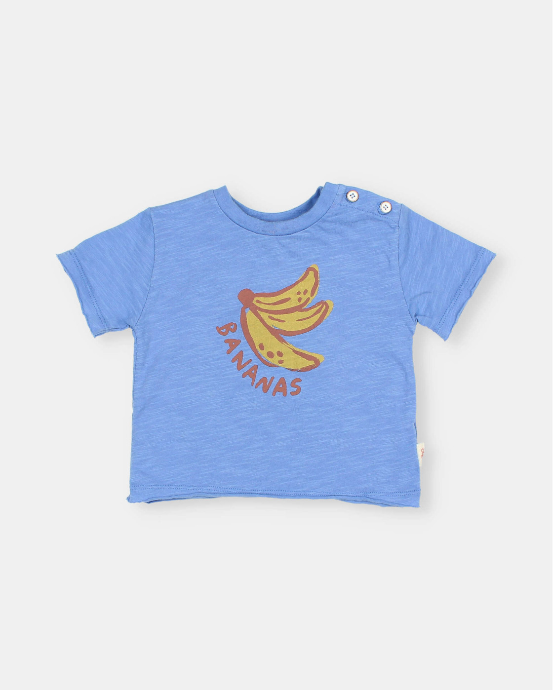 BB CAMISETA BANANA CON CUELLO ACANALADO