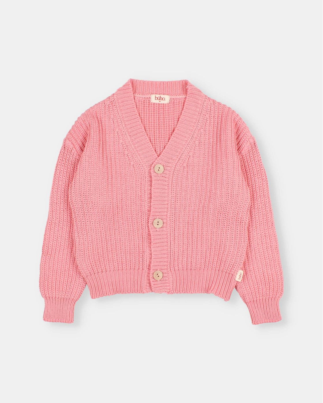 CARDIGAN DE PUNTO DE ALGODÓN