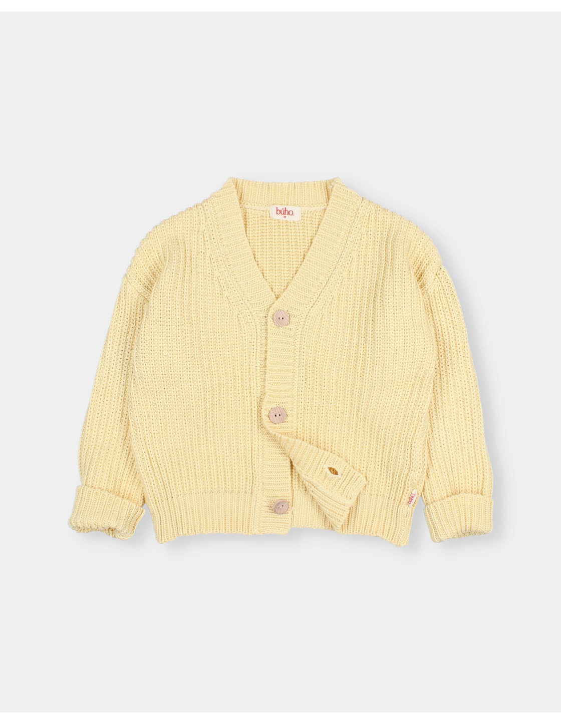 CARDIGAN DE PUNTO DE ALGODÓN