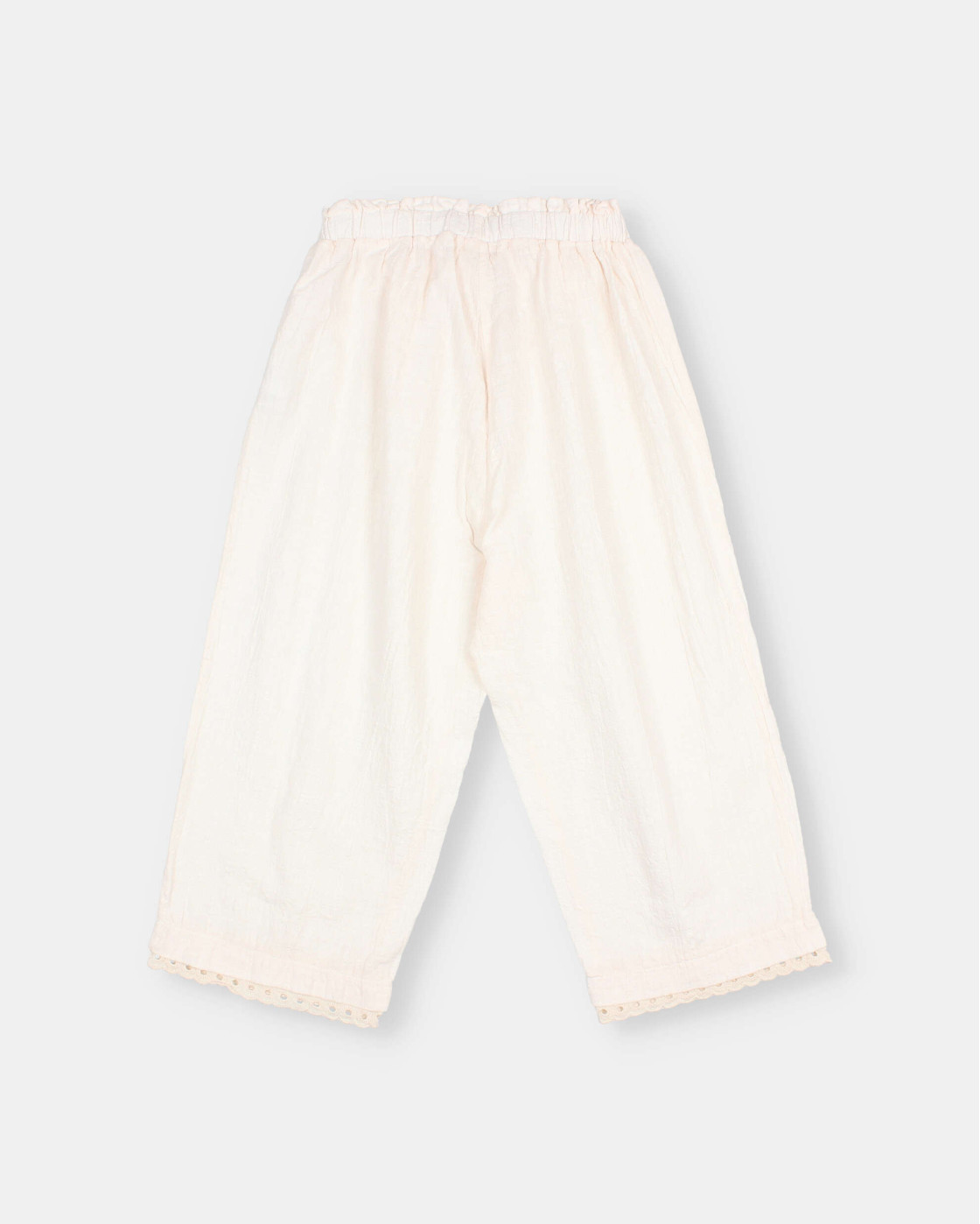 COTTON LACE PANTS
