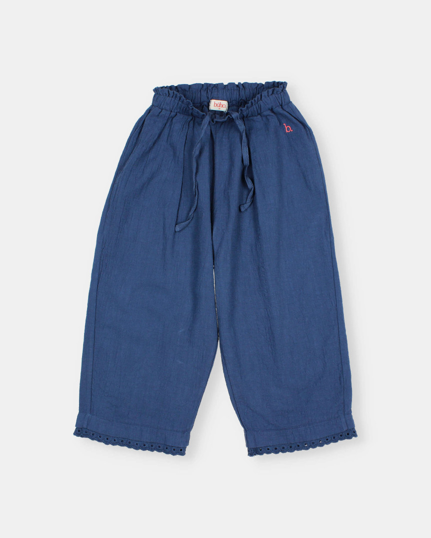 PANTALÓN DE ALGODÓN CON PUNTILLA 2