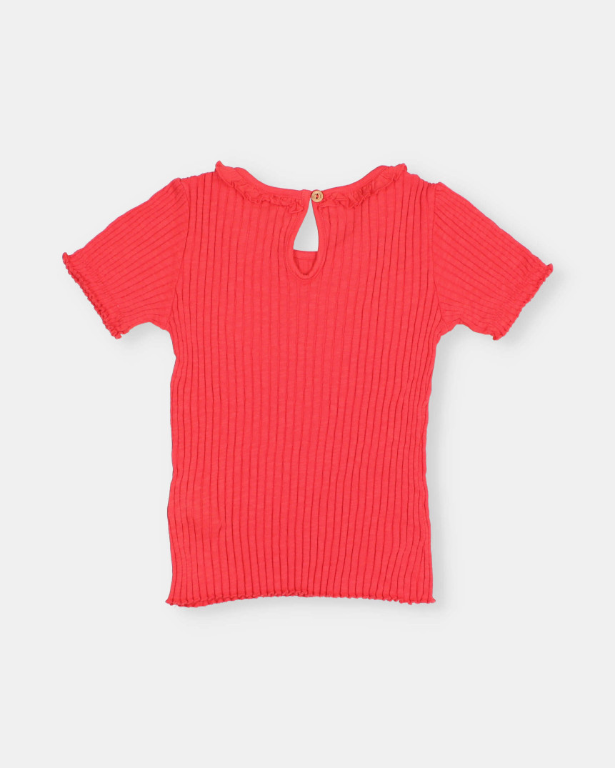RIB COLLAR T-SHIRT 2