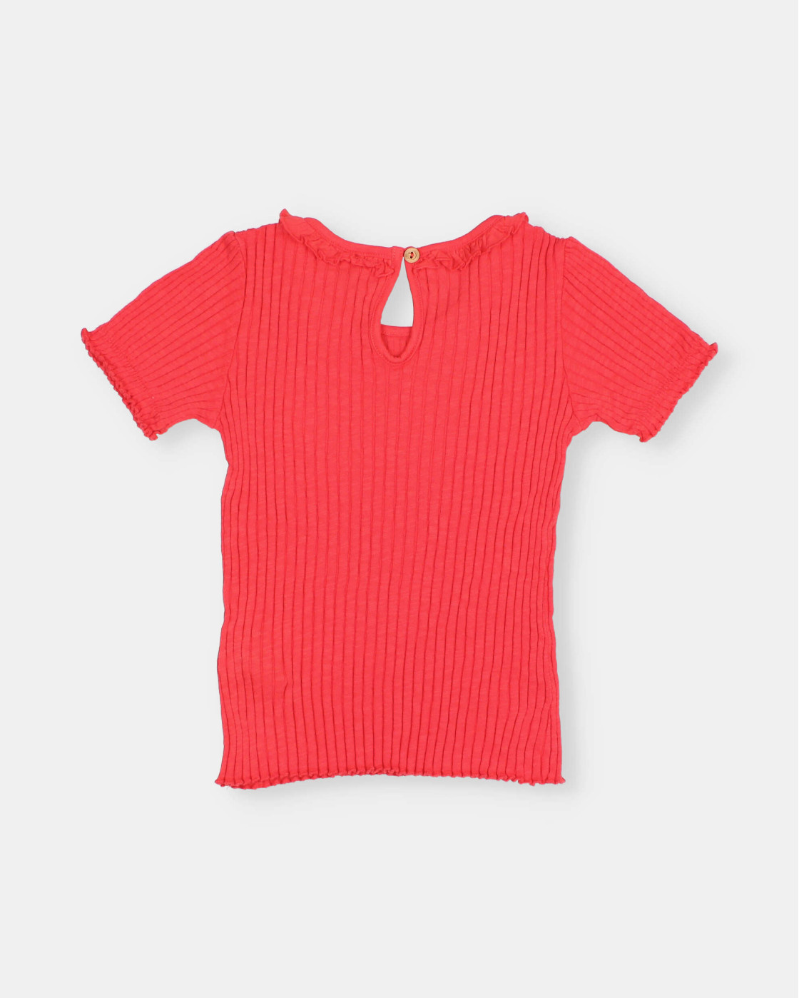 RIB COLLAR T-SHIRT