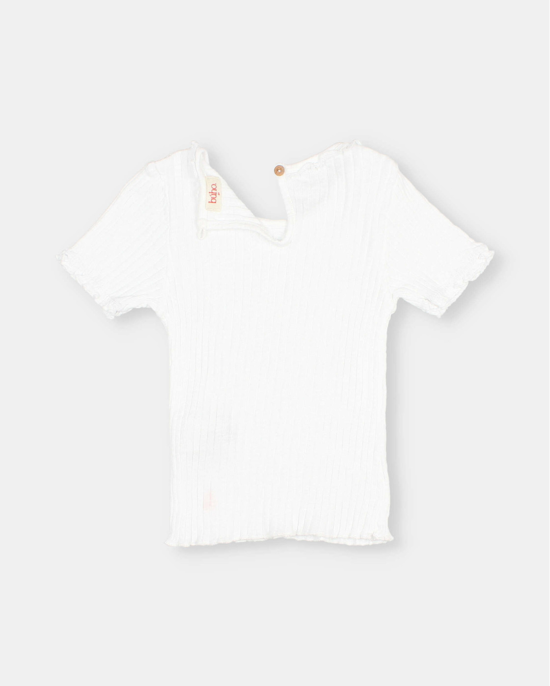 RIB COLLAR T-SHIRT