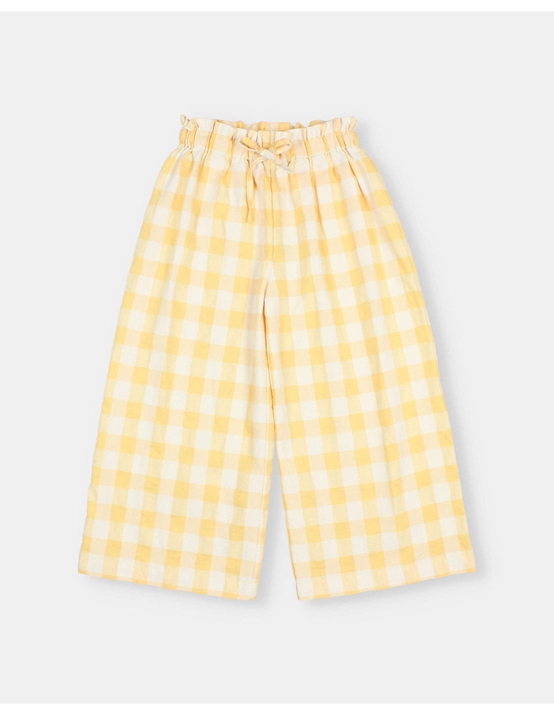 GINGHAM PANTS