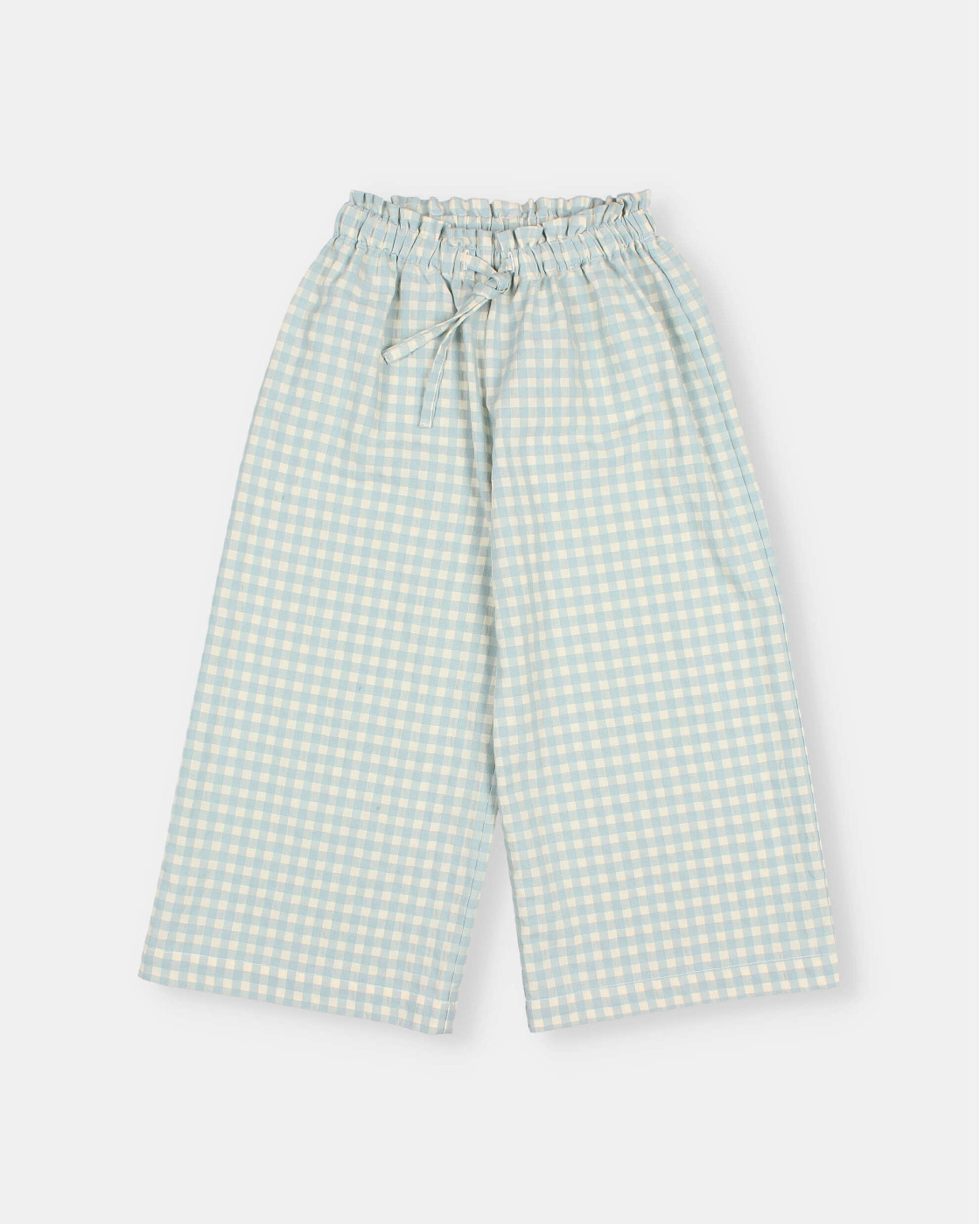 GINGHAM PANTS