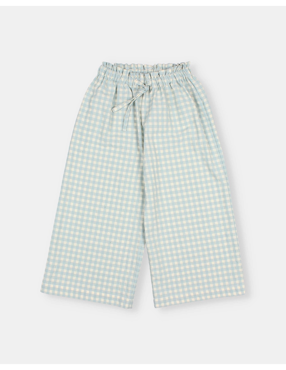 GINGHAM PANTS