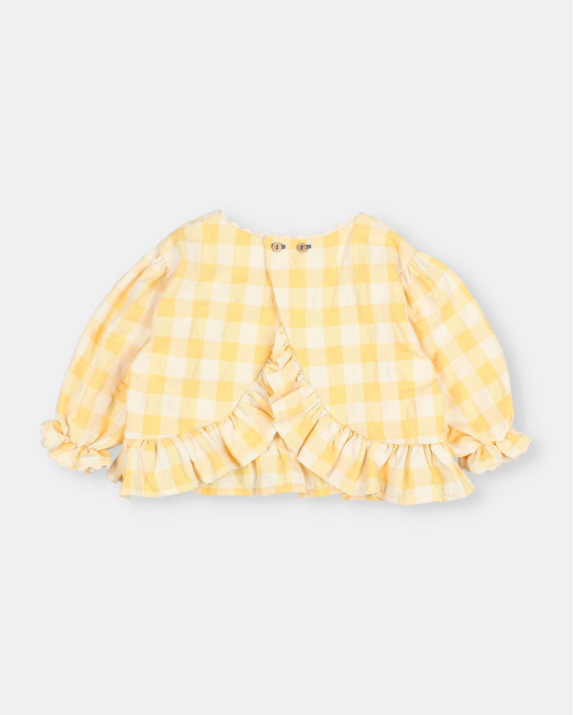 GINGHAM BLOUSE