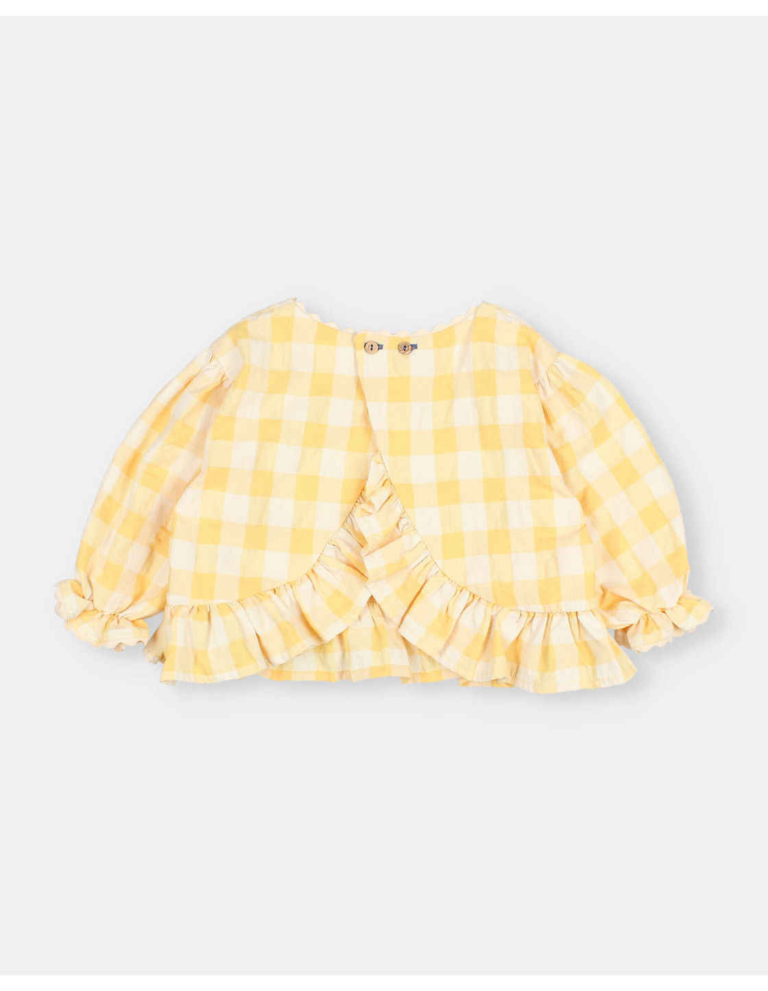 GINGHAM BLOUSE