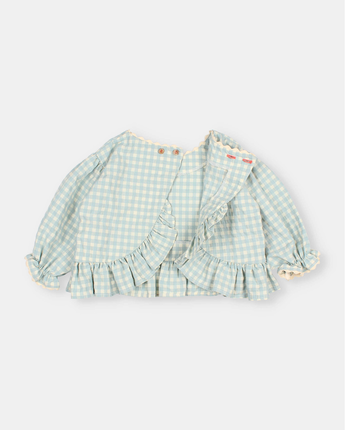 GINGHAM BLOUSE