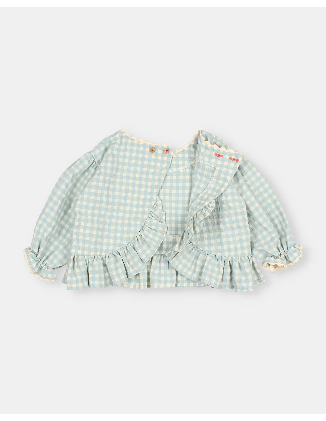 GINGHAM BLOUSE