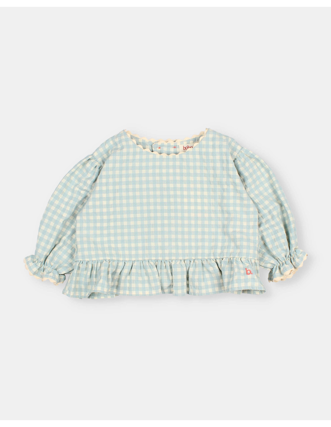 GINGHAM BLOUSE