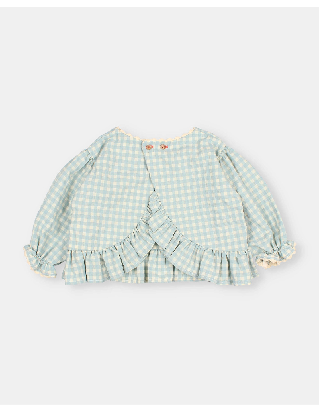 GINGHAM BLOUSE